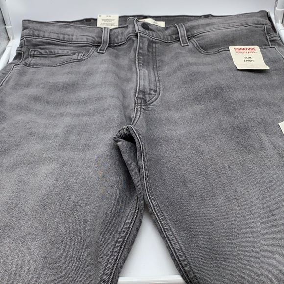 Levi Strauss Signature Men’s Slim Fit Jeans Size 38 W x 30 L - Picture 8 of 15
